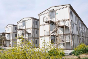 Staveništní konstrukce projektu Giant Istanbul Marina